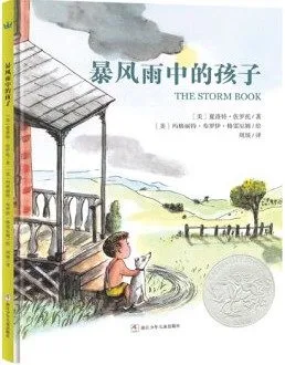 暴风雨中的孩子