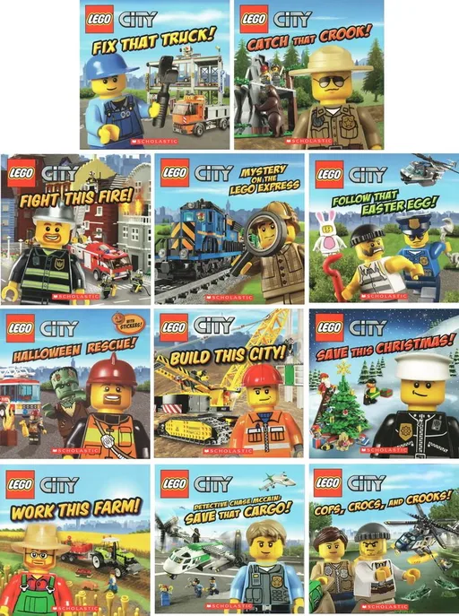 乐高城市系列图画故事书（全10册）