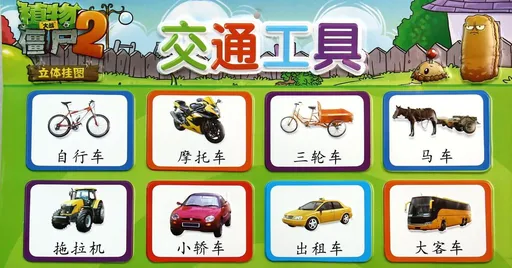 立体挂图·交通工具