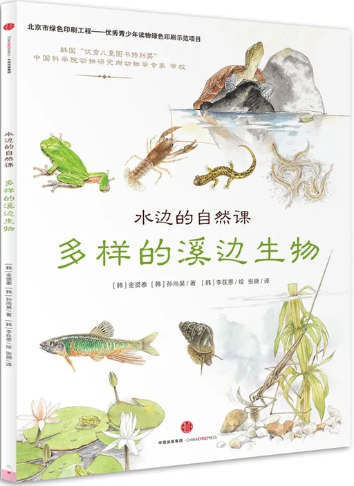 多样的溪边生物