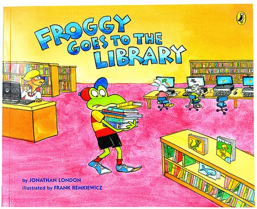 Froggy Goes to the Library