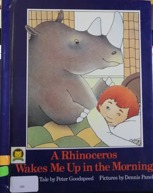 A rhinoceros wakes me up in the morning: A bedtime tale