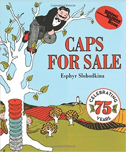 Caps for Sale Board Book: A Tale of a Peddler, Some Monkeys and Their Monkey Business