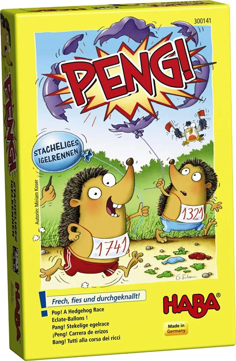 HABA300: Game-Pop！A hedgehog Race