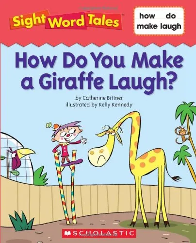 How do you make a giraffe laugh?