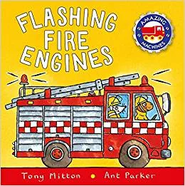 Flashing Fire Engines