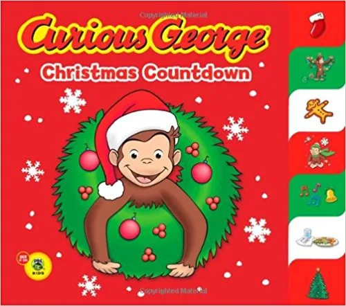 Curious George Christmas Countdown