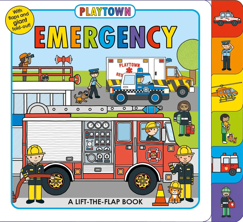 Playtown: Emergency: A Lift-the-Flap book
