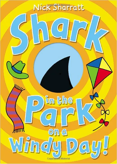 shark in the park on a wind day